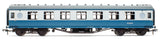 Bachamnn 39-452A OO LMS 57ft Porthole Second Corridore BR Blue & Grey Bachmann Branchline TRAINS - HO/OO SCALE