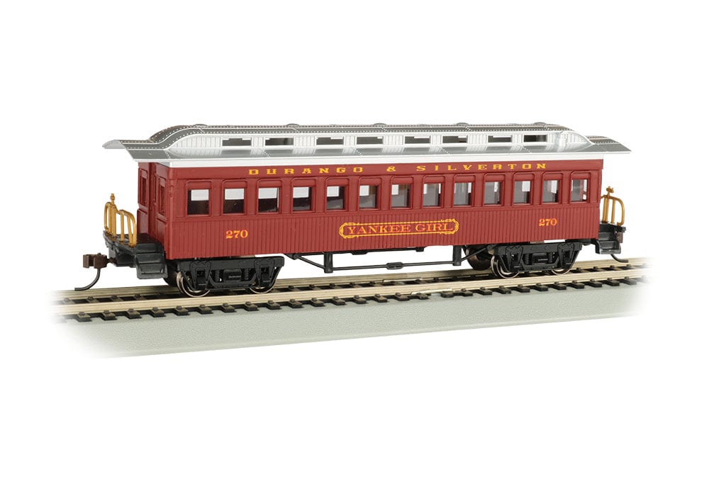Bachmann 13409 HO 1860 - 1880 Coach - Durango & Silverton #270 Yankee Girl (Red) Bachmann TRAINS - HO/OO SCALE