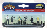 Bachmann 36-041 OO Police & Security Staff Figures - Hobbytech Toys