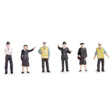 Bachmann 36-041 OO Police & Security Staff Figures - Hobbytech Toys
