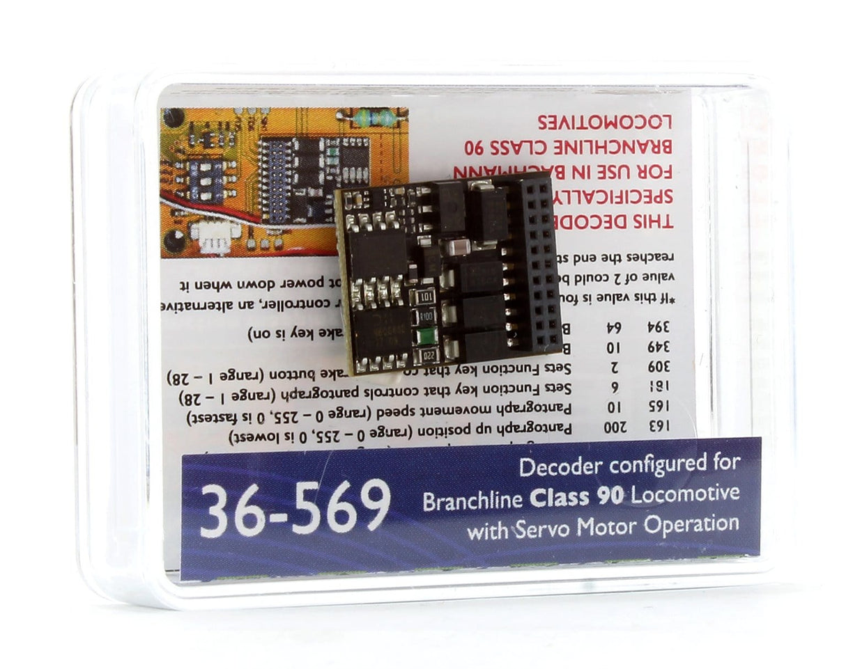 Bachmann 36-569 Class 90 Pre Programmed 21pin Decoder Bachmann Branchline TRAINS - DCC