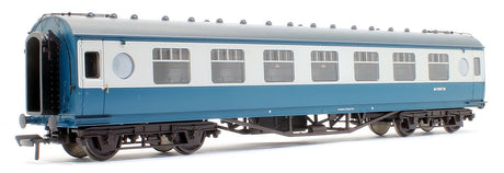 Bachmann 39-452 OO LMS 57ft Porthole Second Corridor BR Blue & Grey Bachmann Branchline TRAINS - HO/OO SCALE