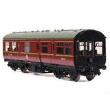 Bachmann 39-780 OO LMS 50ft Inspection Saloon LMS Crimson Lake - Hobbytech Toys