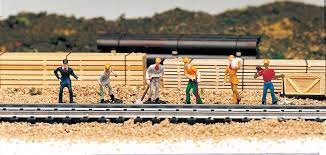 Bachmann 42341 HO Train Work Crew - Hobbytech Toys