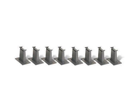 Bachmann 44472 HO 8-Piece Tall Pier Set - Hobbytech Toys