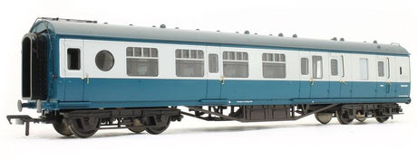 Bachmann Branchline OO 39-462 LMS 57ft Porthole Brake Second Corridor BR Blue & Grey Bachmann Branchline TRAINS - HO/OO SCALE