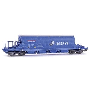 Bachmann EFE Rail OO JIA Nacco Wagon 33-70-0894-009-6 Imerys Blue (Light Weathering) Bachmann TRAINS - HO/OO SCALE