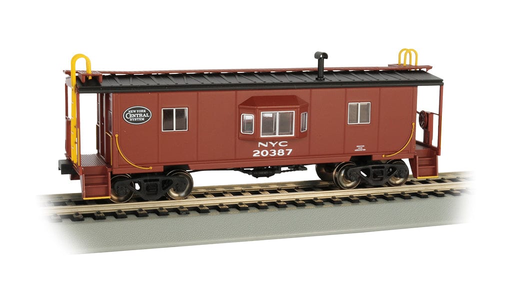 Bachmann HO Bay Window Caboose w/Roof Walk NYC Bachmann TRAINS - HO/OO SCALE