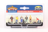 Bachmann OO 36-042 Construction Worker Figure Set Bachmann Branchline TRAINS - HO/OO SCALE