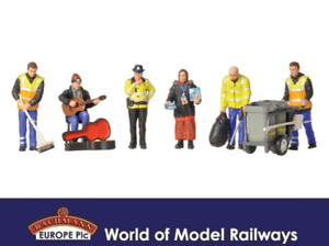 Bachmann OO 36-411 Modern Street Scene Figures Bachmann Branchline TRAINS - HO/OO SCALE