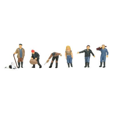 Bachmann OO 36-412 Modern Farming Figures Bachmann Branchline TRAINS - HO/OO SCALE