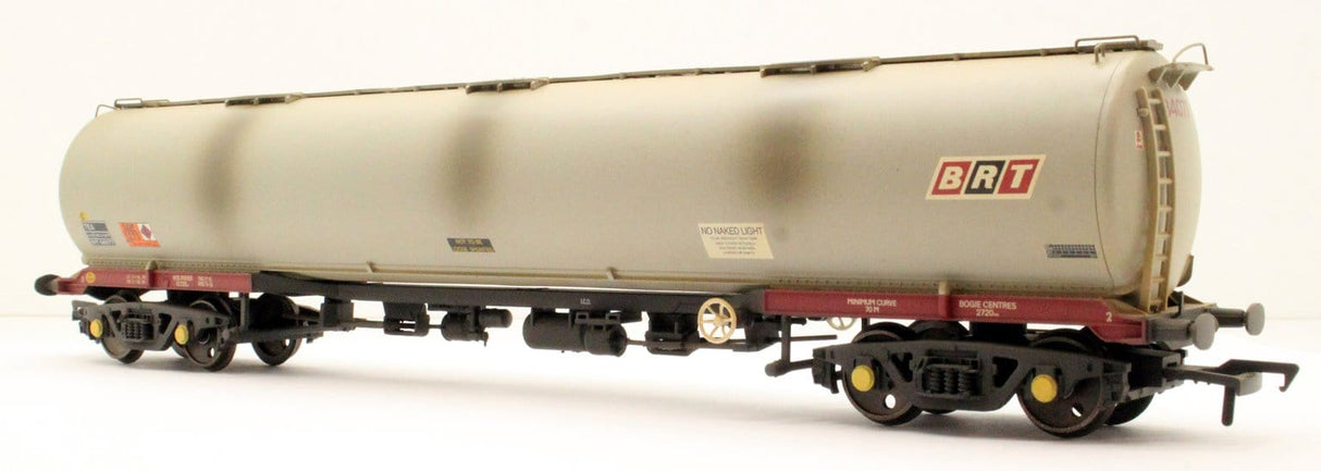 Bachmann OO Br 102T Tea Bogie Tank Wagon Brt Grey - Weathered Bachmann Branchline TRAINS - HO/OO SCALE