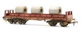 Bachmann OO BR BAA Steel Carrier Wagon BR Brown with CoilsWeathered Bachmann Branchline TRAINS - HO/OO SCALE
