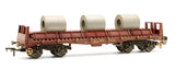 Bachmann OO BR BAA Steel Carrier Wagon BR Brown with CoilsWeathered Bachmann Branchline TRAINS - HO/OO SCALE
