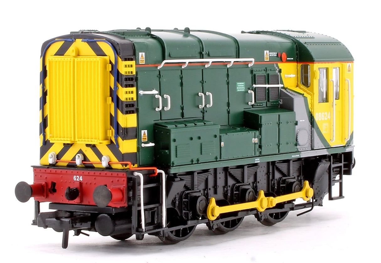 Bachmann OO Class 08 624 Freightliner Powerhaul Diesel Shunter Locomotive Bachmann Branchline TRAINS - HO/OO SCALE