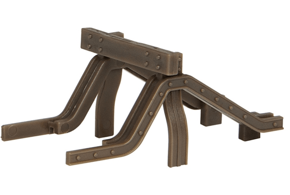 Bachmann Scenecraft 44-0506 OO Rail Built Buffer Stops (2pcs) Bachmann Scenecraft TRAINS - HO/OO SCALE