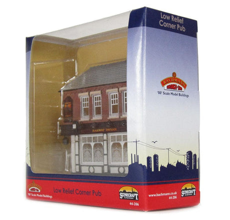 Bachmann Scenecraft 44-206 Low Relief Corner Pub - Hobbytech Toys