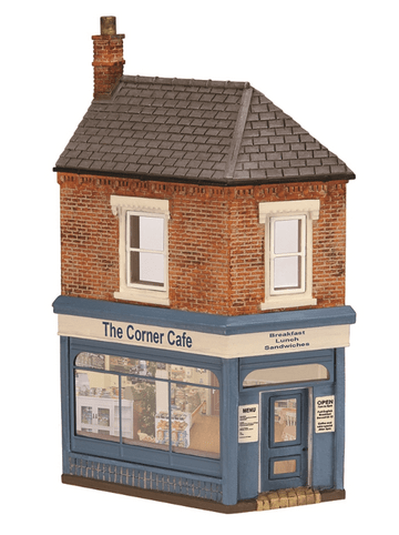 Bachmann Scenecraft OO 44-230 Low Relief Corner Cafe - Hobbytech Toys