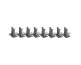 Bachmann 44472 HO 8-Piece Tall Pier Set - Hobbytech Toys