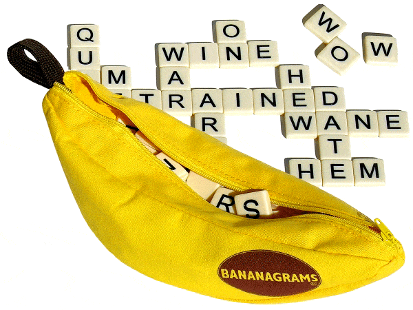 Bananagrams Game Moose Enterprises TOY SECTION