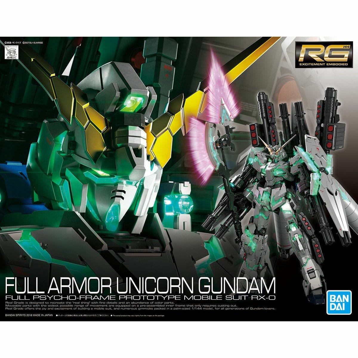 Bandai 5055586 1/144 RG Full Armor Unicorn Gundam Bandai GUNDAM
