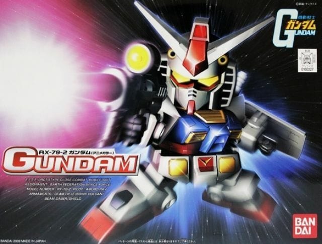 Bandai 5058278 BB329 RX-78-2 Gundam Animation Colour Bandai GUNDAM