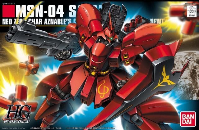 Bandai 5058889 1/144 HG MSN-04 Sazabi Bandai GUNDAM