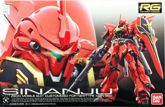Bandai 5061619 1/144 RG MSN-06S Sinanju - Hobbytech Toys