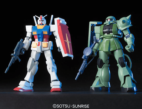 Bandai G0164268 1/144 HGUC Gunpla Starter Set Bandai GUNDAM