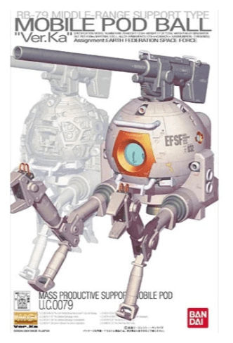 Bandai 5063542 MG 1/100 Ball Ver.Ka Plastic Model Kit - Hobbytech Toys