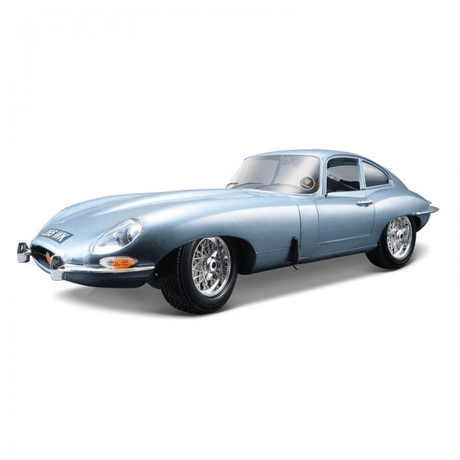 Bburago 1/18 1963 Jaguar E-Type Coupe Metallic Blue BBurago DIE-CAST MODELS