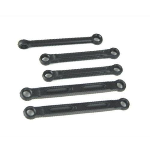 BlackZon BZ540009 Slyder Front Upper Links + Steering Links and Servo Link