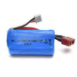 Compact 800mAh Blackzon lithium-ion battery pack with Deans plug for power-hungry devices.