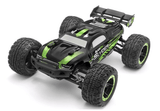 Blackzon Slyder ST 1/16 4WD Electric Stadium Truck in vibrant green, featuring off-road tires and a sleek, sporty design.