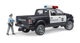 Bruder 1/16 RAM 2500 Police Truck with Policeman - Hobbytech Toys