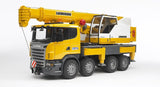 Bruder 1/16 Scania R-Series Liebherr Crane Truck - Hobbytech Toys