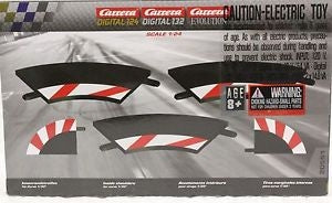 Carrera 20551 Evo/Digital Shoulder Curve 1/60 6Pcs Carrera SLOT CARS - PARTS