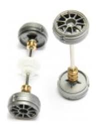 Carrera 89575 Front And Rear Axle Set Vw Scirocco Carrera SLOT CARS