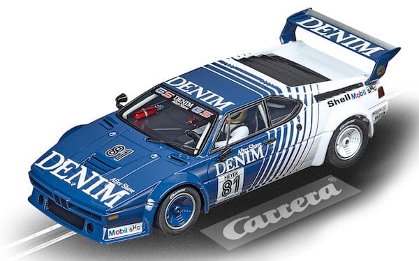 Carrera Digital BMW M1 ProDenim, No.81, 1980 Carrera SLOT CARS