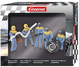 Carrera Evo/Digital 132 Pit Mechanics 5 Piece Set Blue Carrera SLOT CARS