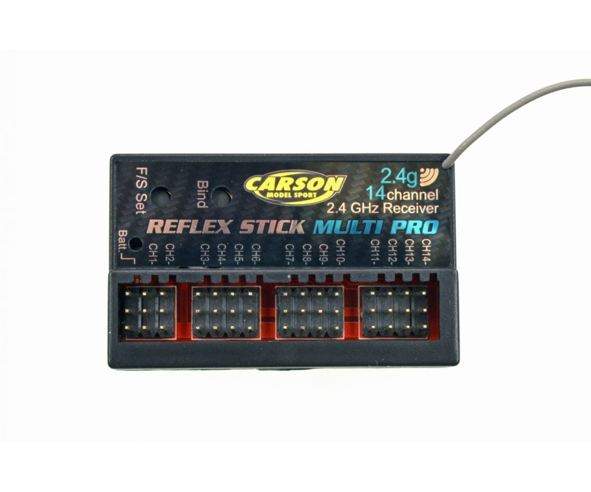 Carson 14 Channel Receiver 2.4G (Suite Reflex 14) - Hobbytech Toys