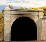 Chooch 9730 N Double Track Concrete Tunnel Portal 2-Pack - 3-3/4 x 3-29/32 9.3 x 9.7cm - Hobbytech Toys