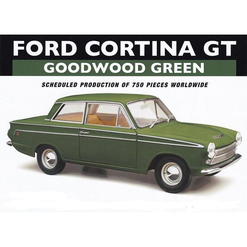 Classic Carlectables 18750 1/18 Ford Cortina GT Goodwood Green** Classic Carlectables DIE-CAST MODELS