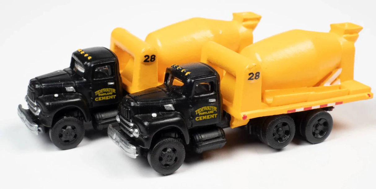 Classic Metal Works 50423 N 1954 International R-190 Cement-Concrete Tandem HD Truck Tidewater Concrete - Hobbytech Toys