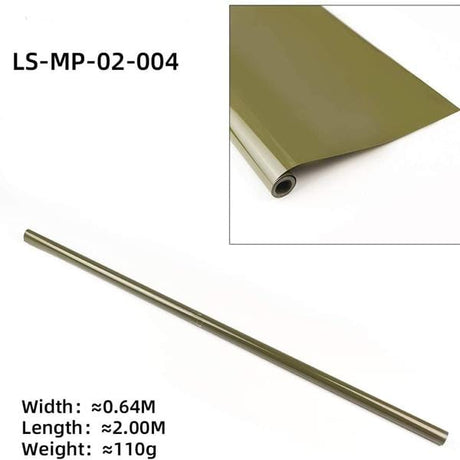 Dancing Wings Covering Film 2000mm X 640mm Army Green - Hobbytech Toys