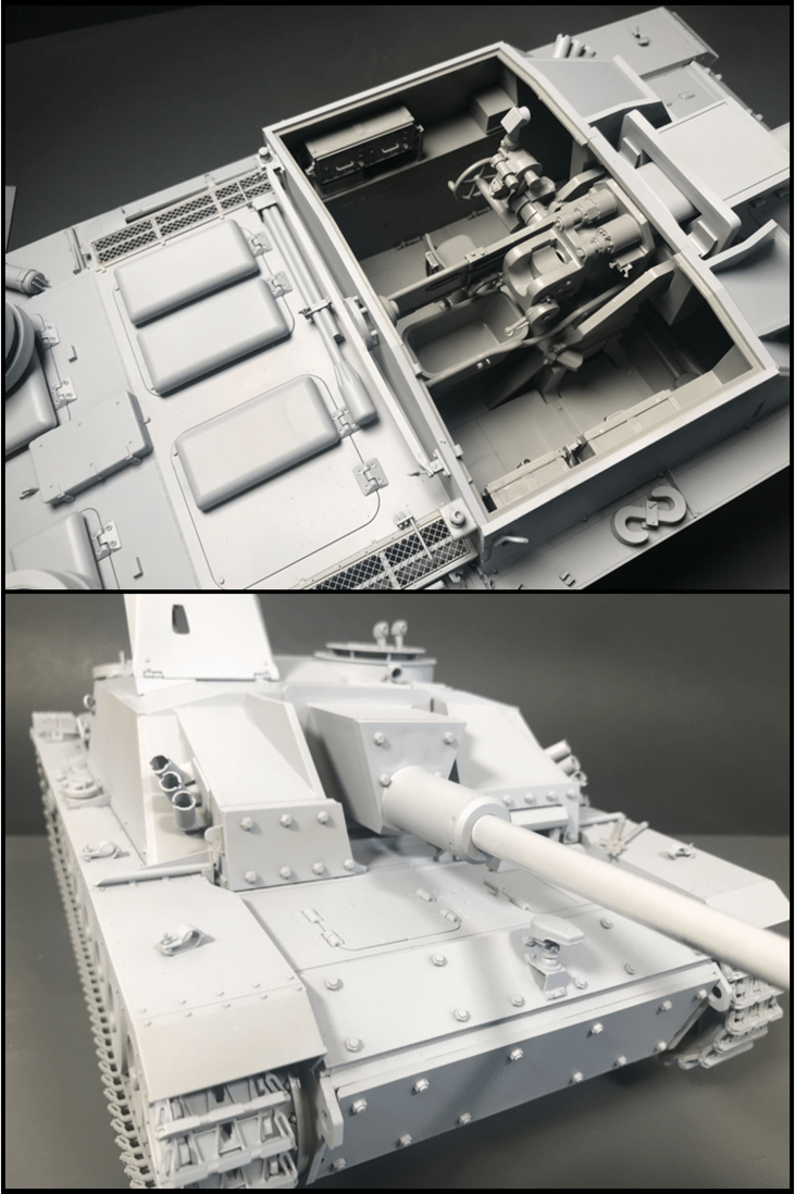 Daswerk 16001 1/16 StuG III Ausf.G early Plastic Model Kit - Hobbytech Toys