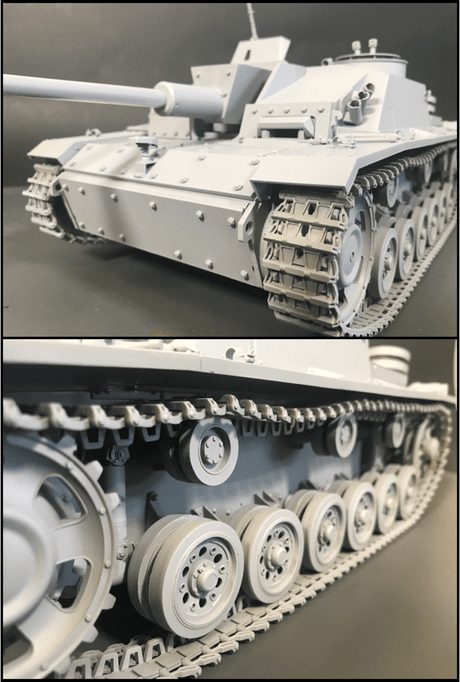 Daswerk 16001 1/16 StuG III Ausf.G early Plastic Model Kit - Hobbytech Toys