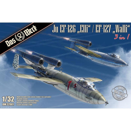 Daswerk 32001 1/32 Ju EF-126 Elli/ EF-127 Walli Plastic Model Kit Das Werk PLASTIC MODELS