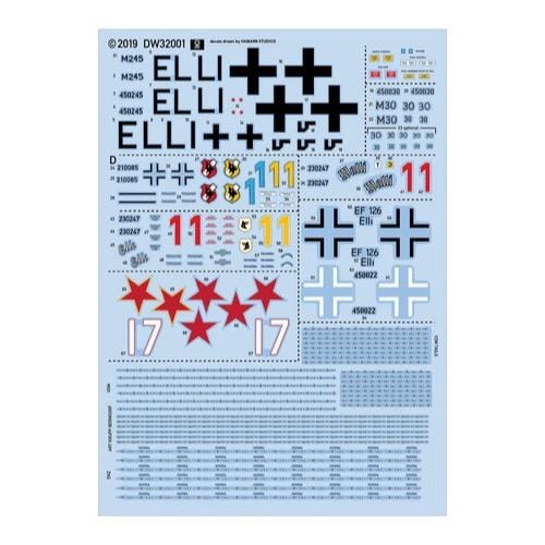 Daswerk 32001 1/32 Ju EF-126 Elli/ EF-127 Walli Plastic Model Kit Das Werk PLASTIC MODELS