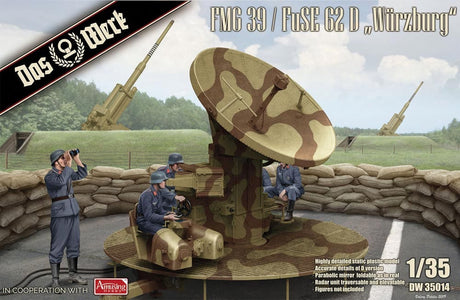 Daswerk 35014 1/35 FMG 39 / FuSe 62 D Wurzburg Plastic Model Kit Das Werk PLASTIC MODELS
